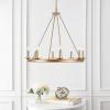 Safavieh CHA4016A Fauna Oil-Rubbed Bronze 8-Light Linear