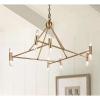 Safavieh Lighting Collection Hegarty Gold Chandelier