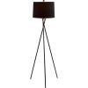 Safavieh Lighting Collection Parsen Black Tripod 62-inch Floor Lamp (LED Bulb Included)