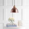 Safavieh PND4031A Home Collection Dajana Nickel Brown Pendant Light(Copper)