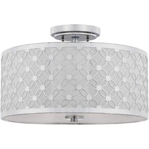 SAFAVIEH FLU4002C Collection Hutch 3 16″ Chrome Mount Flush Light, 0(Chrome)