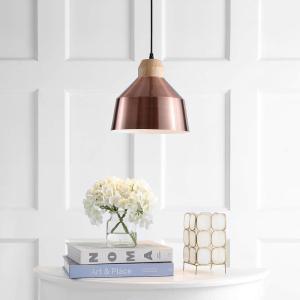 Safavieh PND4031A Home Collection Dajana Nickel Brown Pendant Light(Copper)