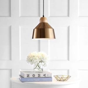 Safavieh PND4031A Home Collection Dajana Nickel Brown Pendant Light(Gold)