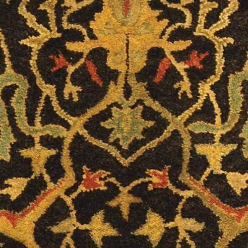 image:imageSAFAVIEH Antiquity Collection Area Rug 5 x 8 Ivory Handmade Traditional Oriental Wool Ideal for High Traffic Areas in Living Room Bedroom AT14ABlack