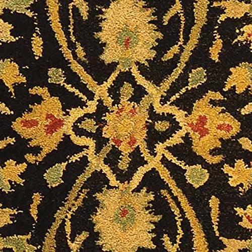 image:imageSAFAVIEH Antiquity Collection Area Rug 5 x 8 Ivory Handmade Traditional Oriental Wool Ideal for High Traffic Areas in Living Room Bedroom AT14ABlack