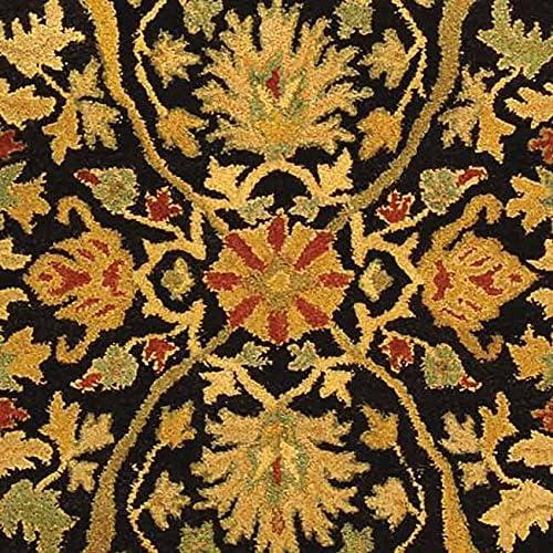 image:imageSAFAVIEH Antiquity Collection Area Rug 5 x 8 Ivory Handmade Traditional Oriental Wool Ideal for High Traffic Areas in Living Room Bedroom AT14ABlack