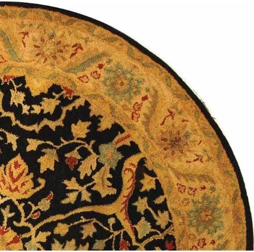image:imageSAFAVIEH Antiquity Collection Area Rug 5 x 8 Ivory Handmade Traditional Oriental Wool Ideal for High Traffic Areas in Living Room Bedroom AT14ABlack