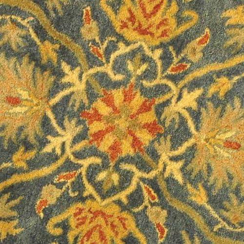 image:imageSAFAVIEH Antiquity Collection Area Rug 5 x 8 Ivory Handmade Traditional Oriental Wool Ideal for High Traffic Areas in Living Room Bedroom AT14ABlue