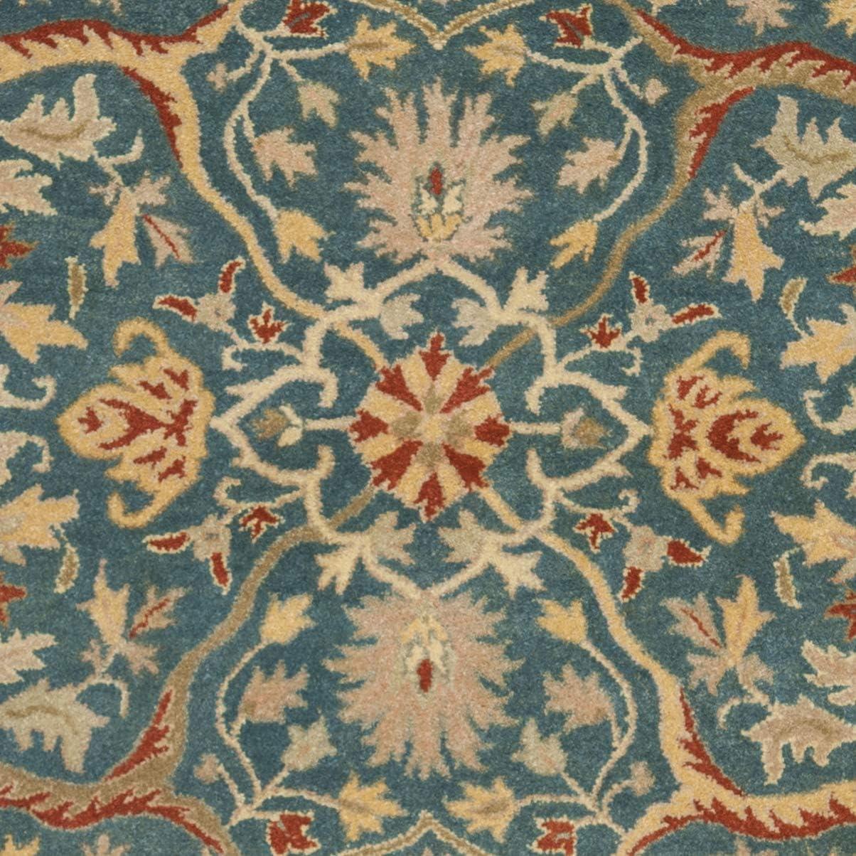image:imageSAFAVIEH Antiquity Collection Area Rug 5 x 8 Ivory Handmade Traditional Oriental Wool Ideal for High Traffic Areas in Living Room Bedroom AT14ABlue