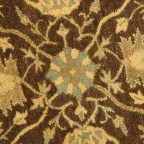image:imageSAFAVIEH Antiquity Collection Area Rug 5 x 8 Ivory Handmade Traditional Oriental Wool Ideal for High Traffic Areas in Living Room Bedroom AT14ABrownGreen