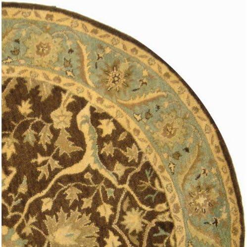image:imageSAFAVIEH Antiquity Collection Area Rug 5 x 8 Ivory Handmade Traditional Oriental Wool Ideal for High Traffic Areas in Living Room Bedroom AT14ABrownGreen