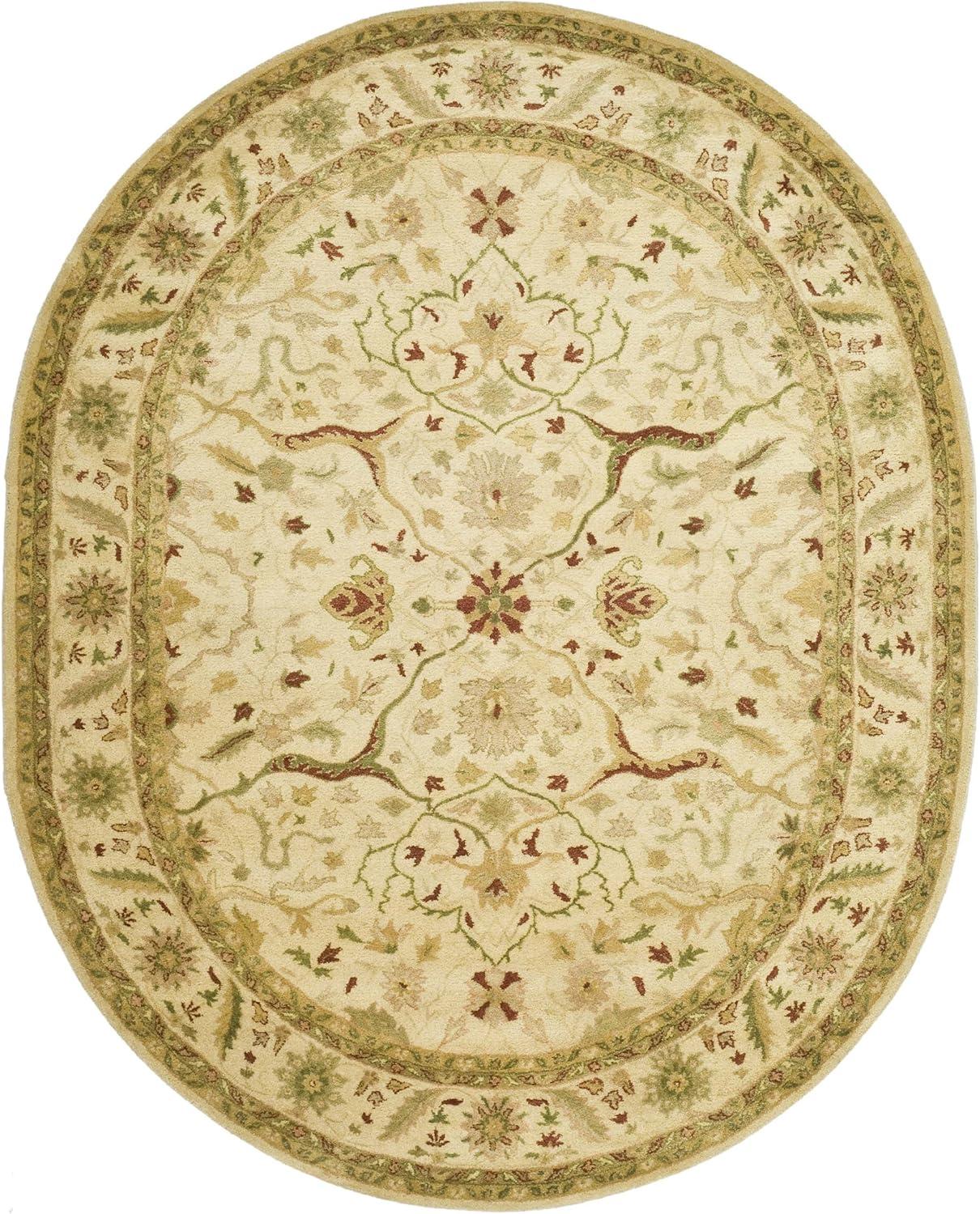 image:imageSAFAVIEH Antiquity Collection Area Rug 5 x 8 Ivory Handmade Traditional Oriental Wool Ideal for High Traffic Areas in Living Room Bedroom AT14AIvory