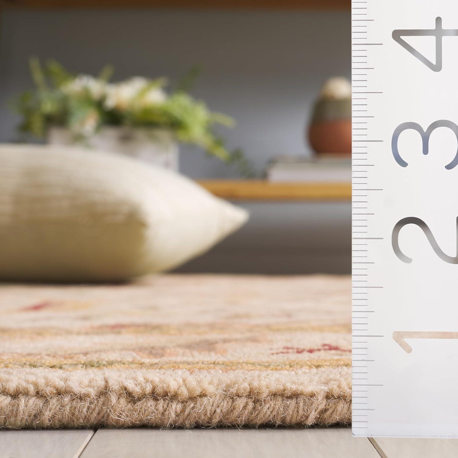 image:imageSAFAVIEH Antiquity Collection Area Rug 5 x 8 Ivory Handmade Traditional Oriental Wool Ideal for High Traffic Areas in Living Room Bedroom AT14AIvory