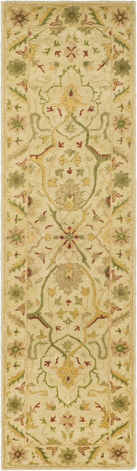 image:imageSAFAVIEH Antiquity Collection Area Rug 5 x 8 Ivory Handmade Traditional Oriental Wool Ideal for High Traffic Areas in Living Room Bedroom AT14AIvory