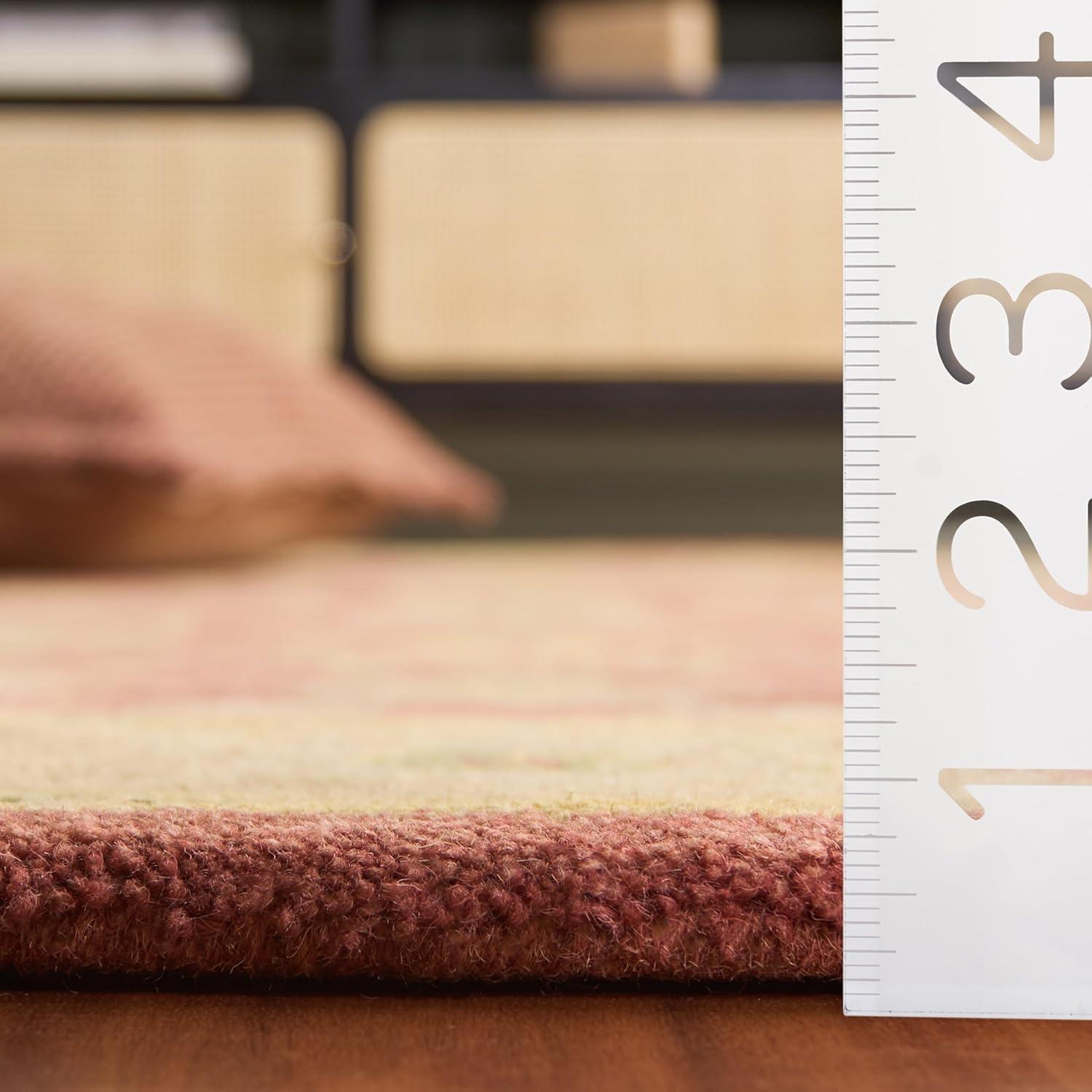 image:imageSAFAVIEH Antiquity Collection Area Rug 5 x 8 Ivory Handmade Traditional Oriental Wool Ideal for High Traffic Areas in Living Room Bedroom AT14ARust
