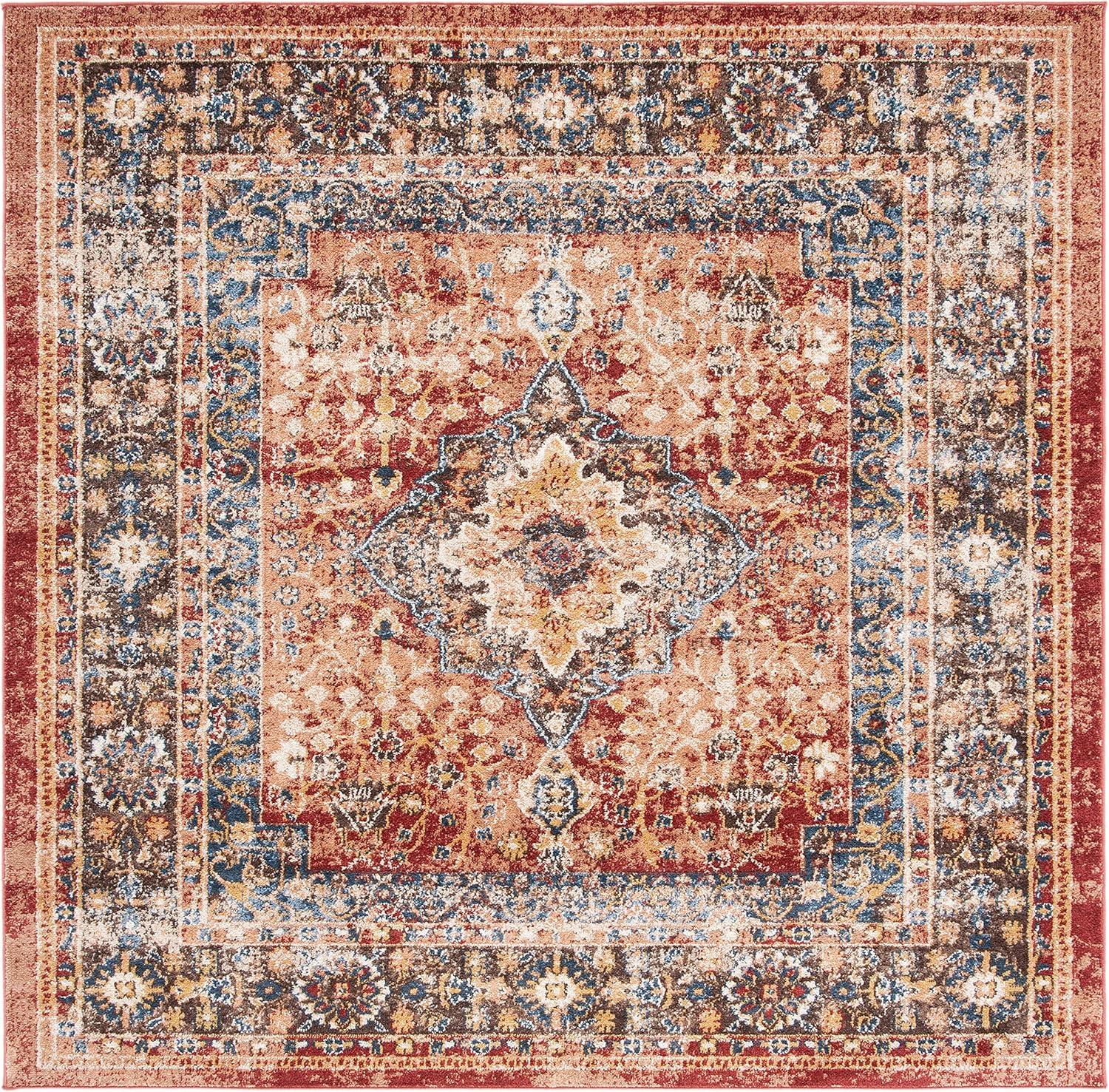 image:imageSAFAVIEH Antiquity Collection Area Rug 5 x 8 Ivory Handmade Traditional Oriental Wool Ideal for High Traffic Areas in Living Room Bedroom AT14ARust