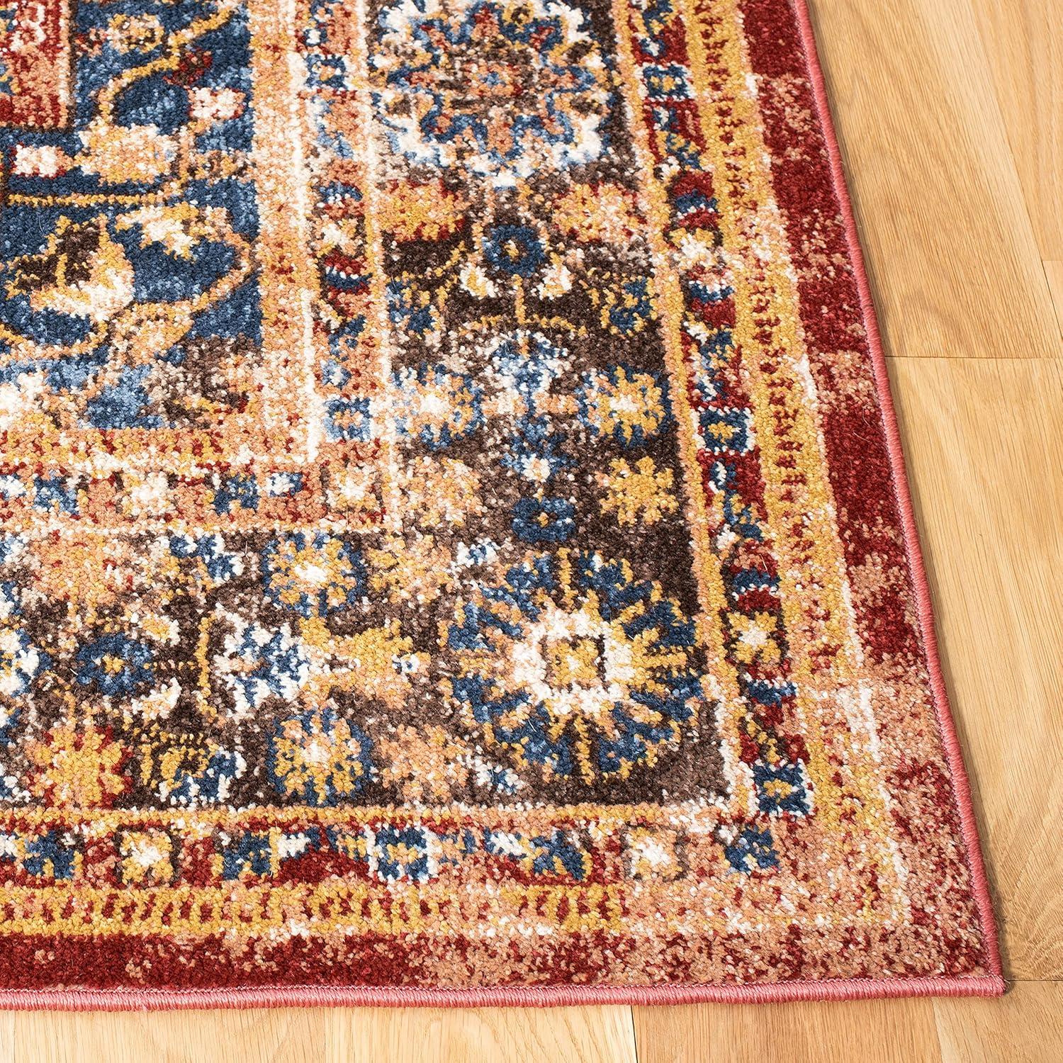 image:imageSAFAVIEH Antiquity Collection Area Rug 5 x 8 Ivory Handmade Traditional Oriental Wool Ideal for High Traffic Areas in Living Room Bedroom AT14ARust