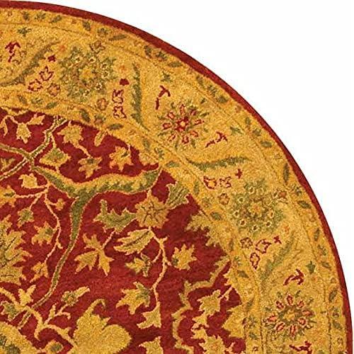 image:imageSAFAVIEH Antiquity Collection Area Rug 5 x 8 Ivory Handmade Traditional Oriental Wool Ideal for High Traffic Areas in Living Room Bedroom AT14ARust