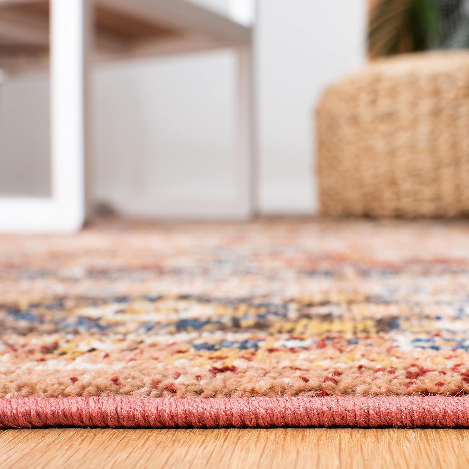 image:imageSAFAVIEH Antiquity Collection Area Rug 5 x 8 Ivory Handmade Traditional Oriental Wool Ideal for High Traffic Areas in Living Room Bedroom AT14ARust