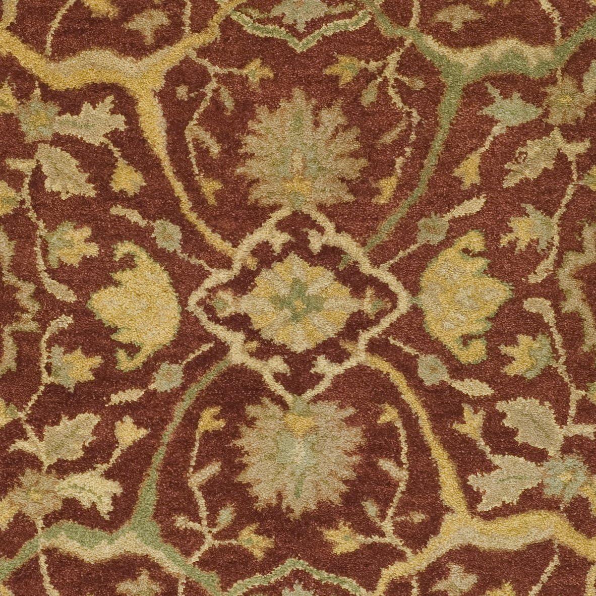 image:imageSAFAVIEH Antiquity Collection Area Rug 5 x 8 Ivory Handmade Traditional Oriental Wool Ideal for High Traffic Areas in Living Room Bedroom AT14ARust