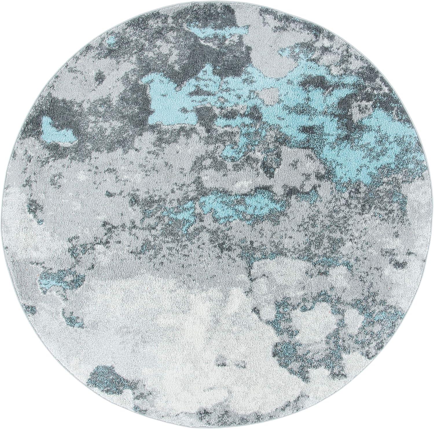 image:imageSAFAVIEH Area Rug 8x10 Adirondack Collection Large Grey amp Yellow Modern Abstract Design NonShedding amp Easy Cleaning Ideal for Living Room Bedroom Office Dining Space ADR134HTurquoiseGrey