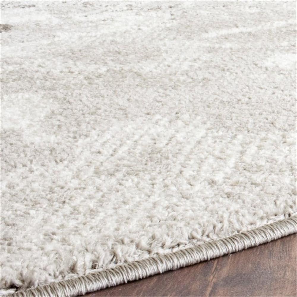 image:imageSAFAVIEH Area Rug 8x10 Adirondack Collection Large Navy amp Silver Floral Glam Damask Design NonShedding amp Easy Cleaning Ideal for Living Room Bedroom Office Dining Space ADR114NSilverIvory