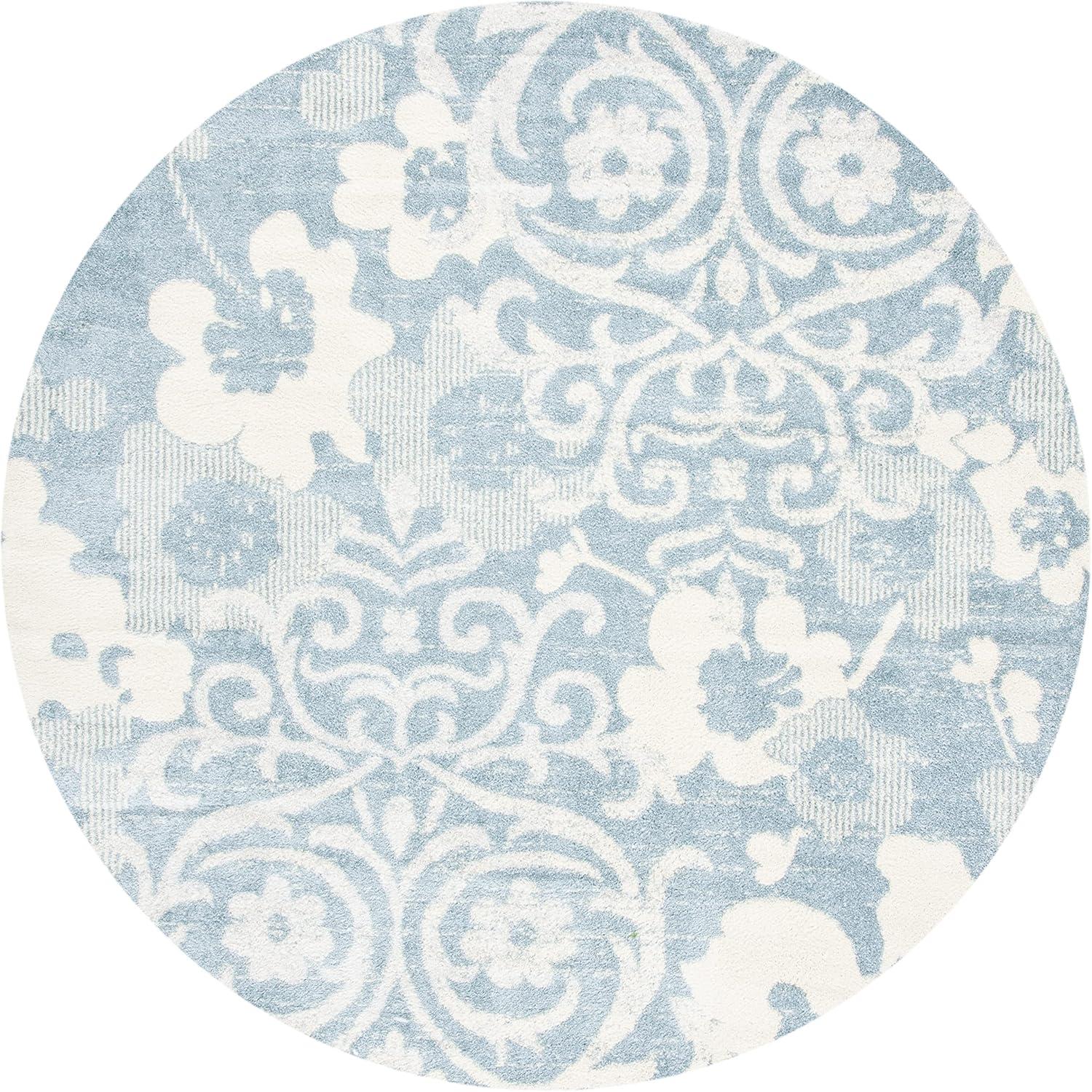 image:imageSAFAVIEH Area Rug 8x10 Adirondack Collection Large Navy amp Silver Floral Glam Damask Design NonShedding amp Easy Cleaning Ideal for Living Room Bedroom Office Dining Space ADR114NGreyIvory