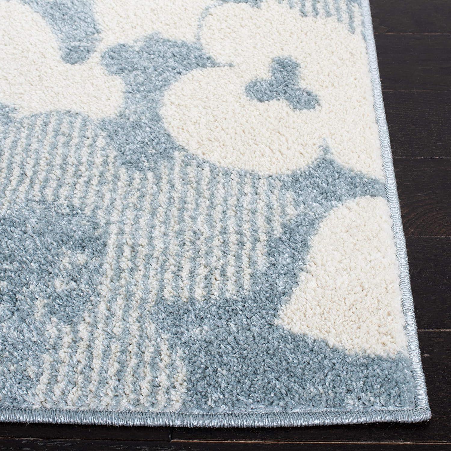 image:imageSAFAVIEH Area Rug 8x10 Adirondack Collection Large Navy amp Silver Floral Glam Damask Design NonShedding amp Easy Cleaning Ideal for Living Room Bedroom Office Dining Space ADR114NGreyIvory