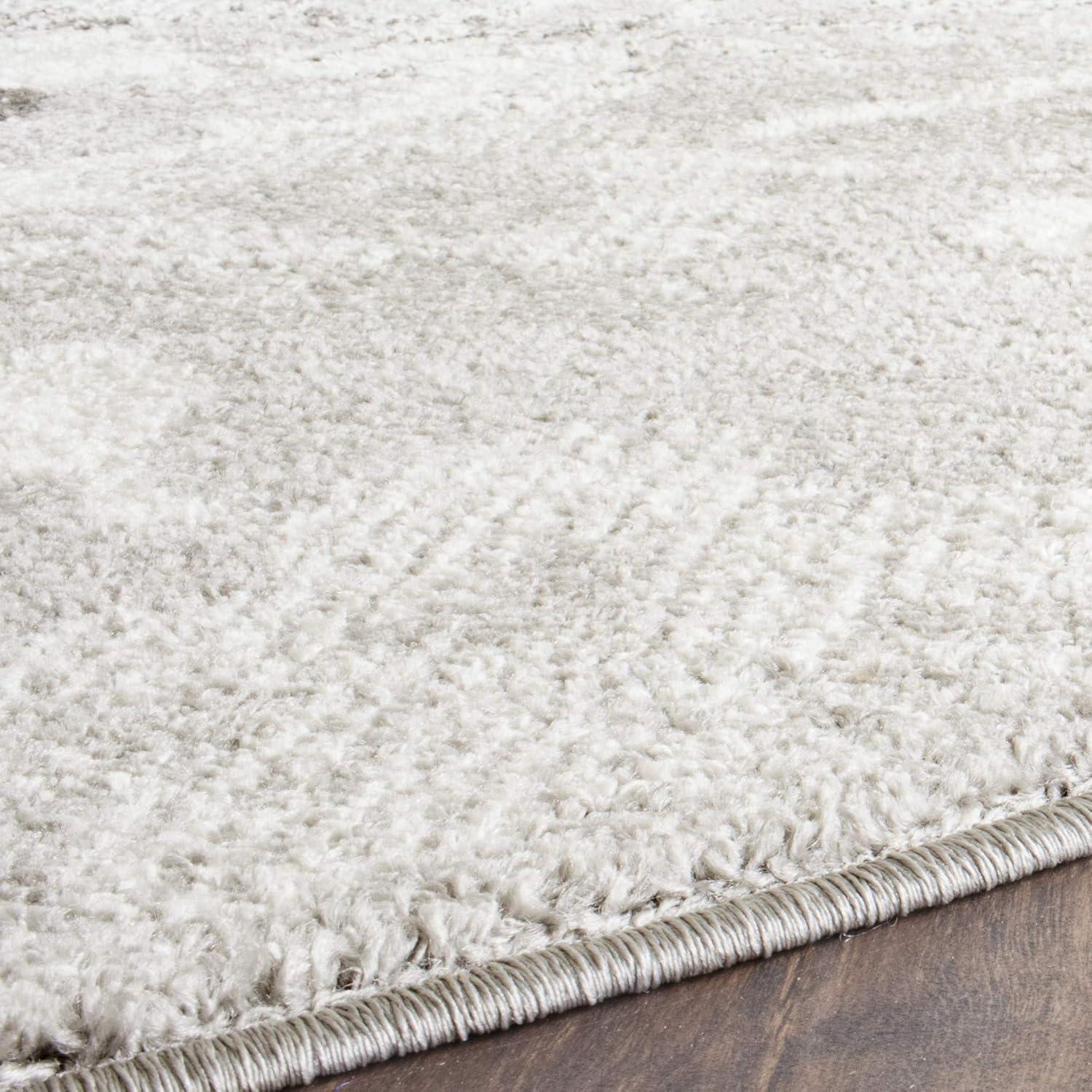 image:imageSAFAVIEH Area Rug 8x10 Adirondack Collection Large Navy amp Silver Floral Glam Damask Design NonShedding amp Easy Cleaning Ideal for Living Room Bedroom Office Dining Space ADR114NLight BlueDark Blue