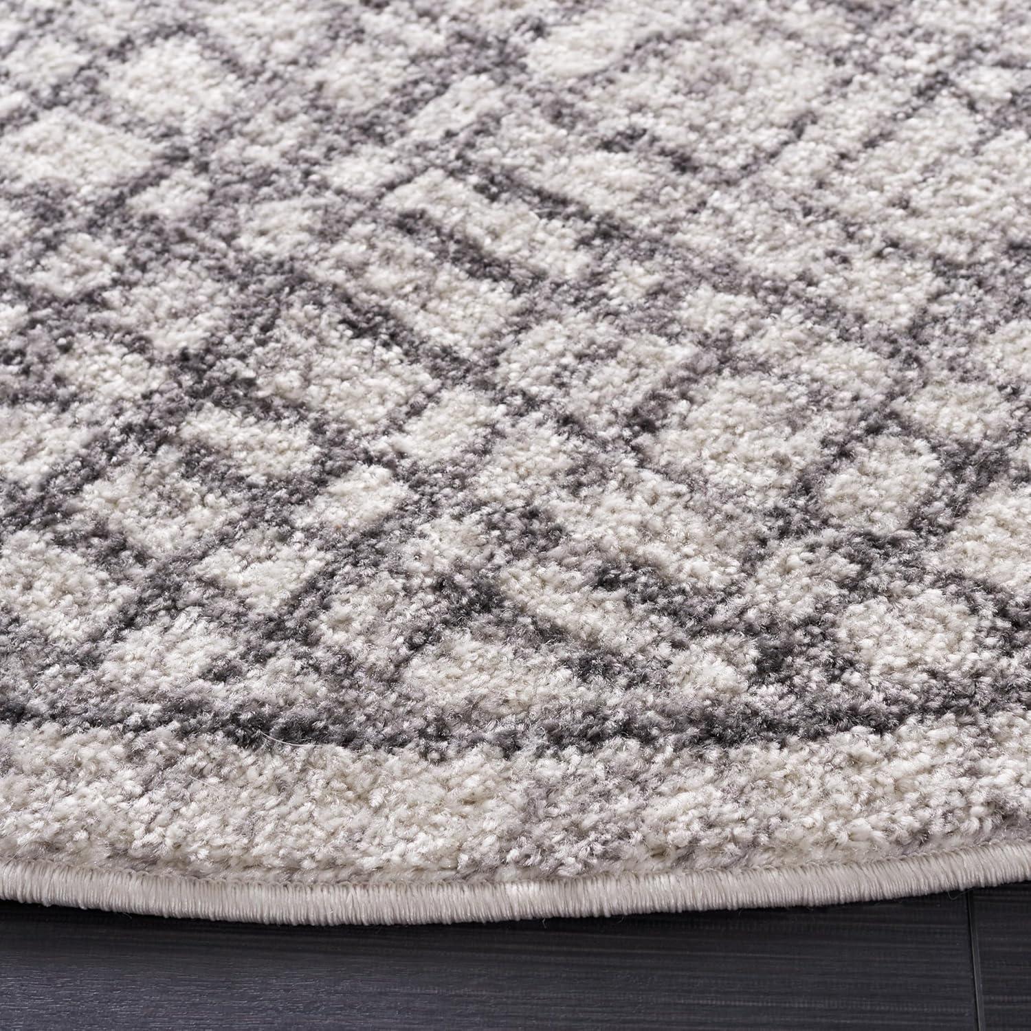 image:imageSAFAVIEH Area Rug 8x10 Adirondack Collection Large Silver amp Ivory Modern Abstract Design NonShedding amp Easy Cleaning Ideal for Living Room Bedroom Office Dining Space ADR103BSilverIvory
