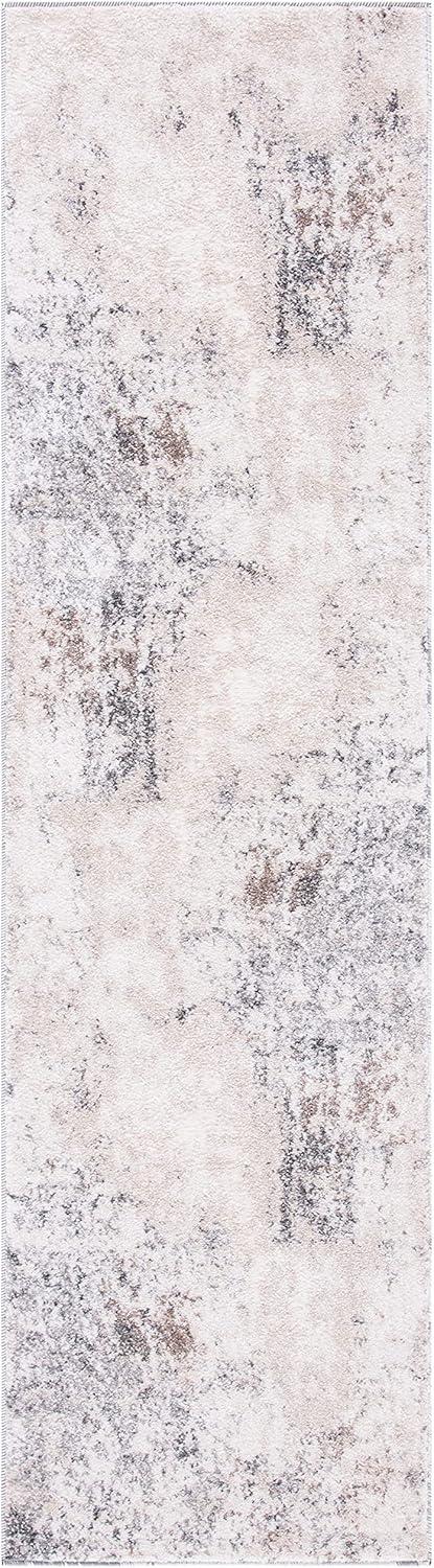 image:imageSAFAVIEH Area Rug 8x10 Aston Collection Large Grey amp Blue Modern Abstract Design NonShedding amp Easy Cleaning Ideal for Living Room Bedroom Office Dining Space ASN708FIvoryGrey