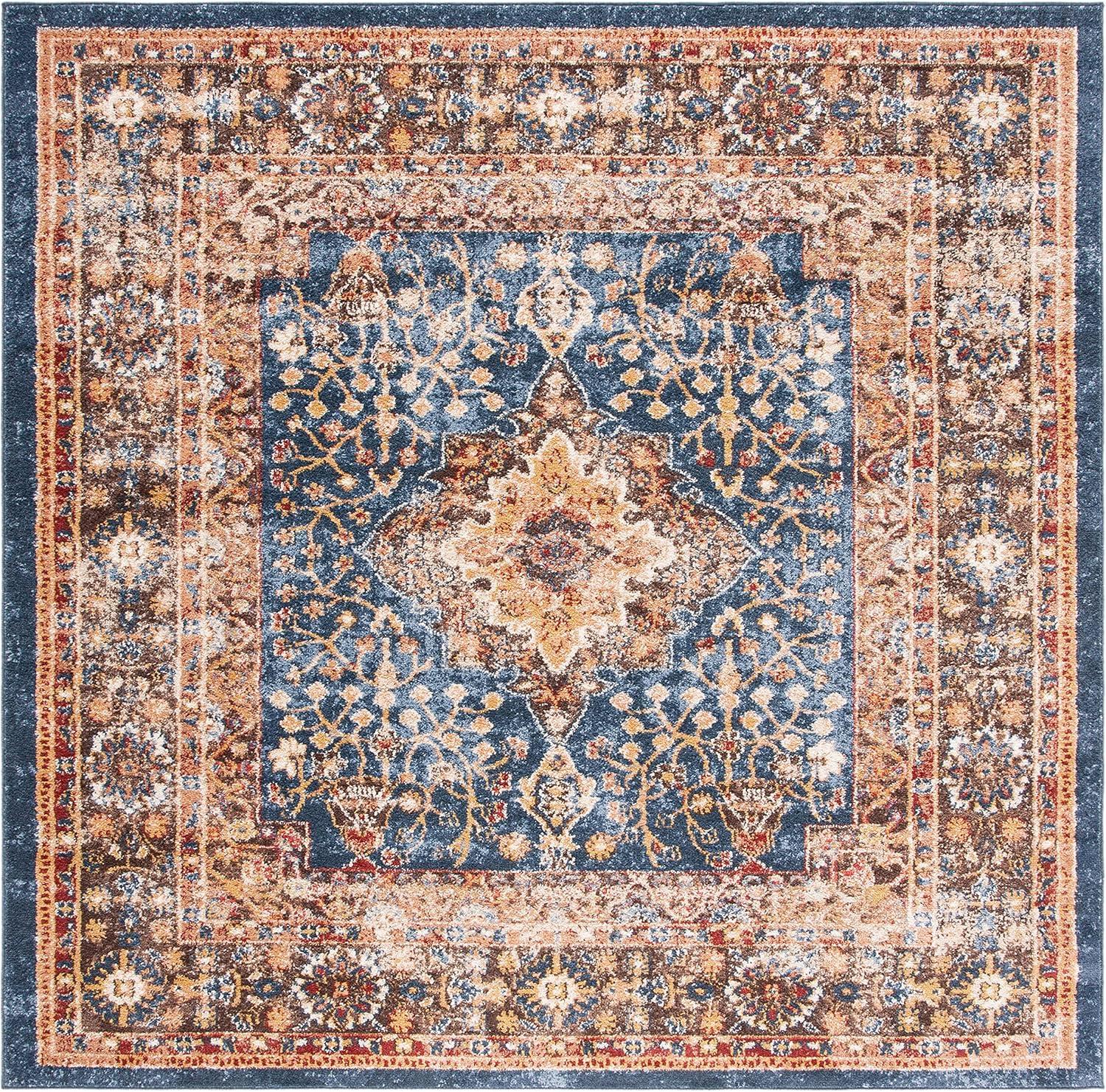 image:imageSAFAVIEH Area Rug 8x10 Aston Collection Large Grey amp Blue Modern Abstract Design NonShedding amp Easy Cleaning Ideal for Living Room Bedroom Office Dining Space ASN708FIvoryGrey