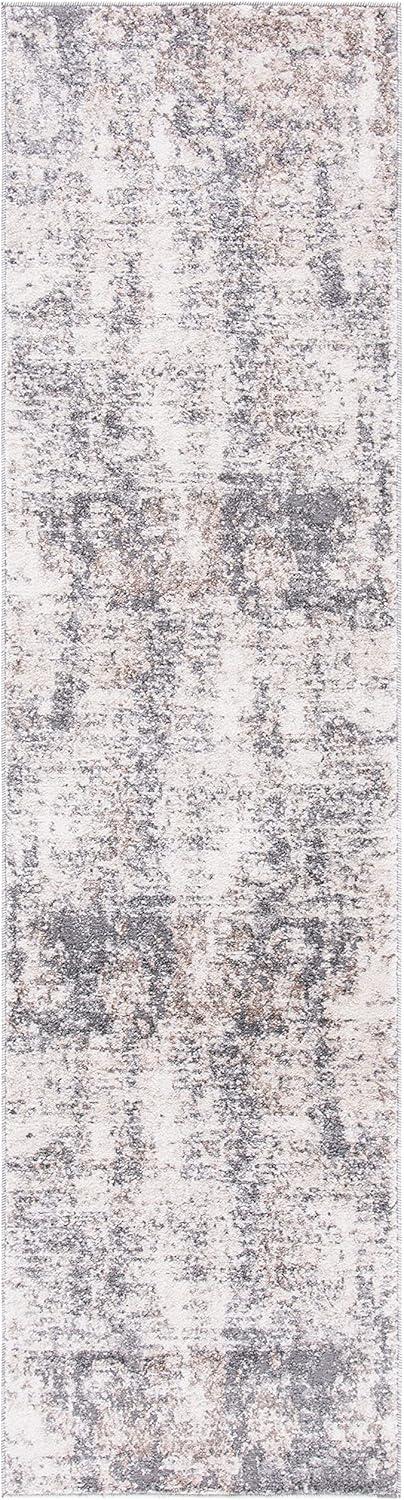 image:imageSAFAVIEH Area Rug 8x10 Aston Collection Large Ivory amp Grey Modern Abstract Design NonShedding amp Easy Cleaning Ideal for Living Room Bedroom Office Dining Space ASN713AIvoryGrey
