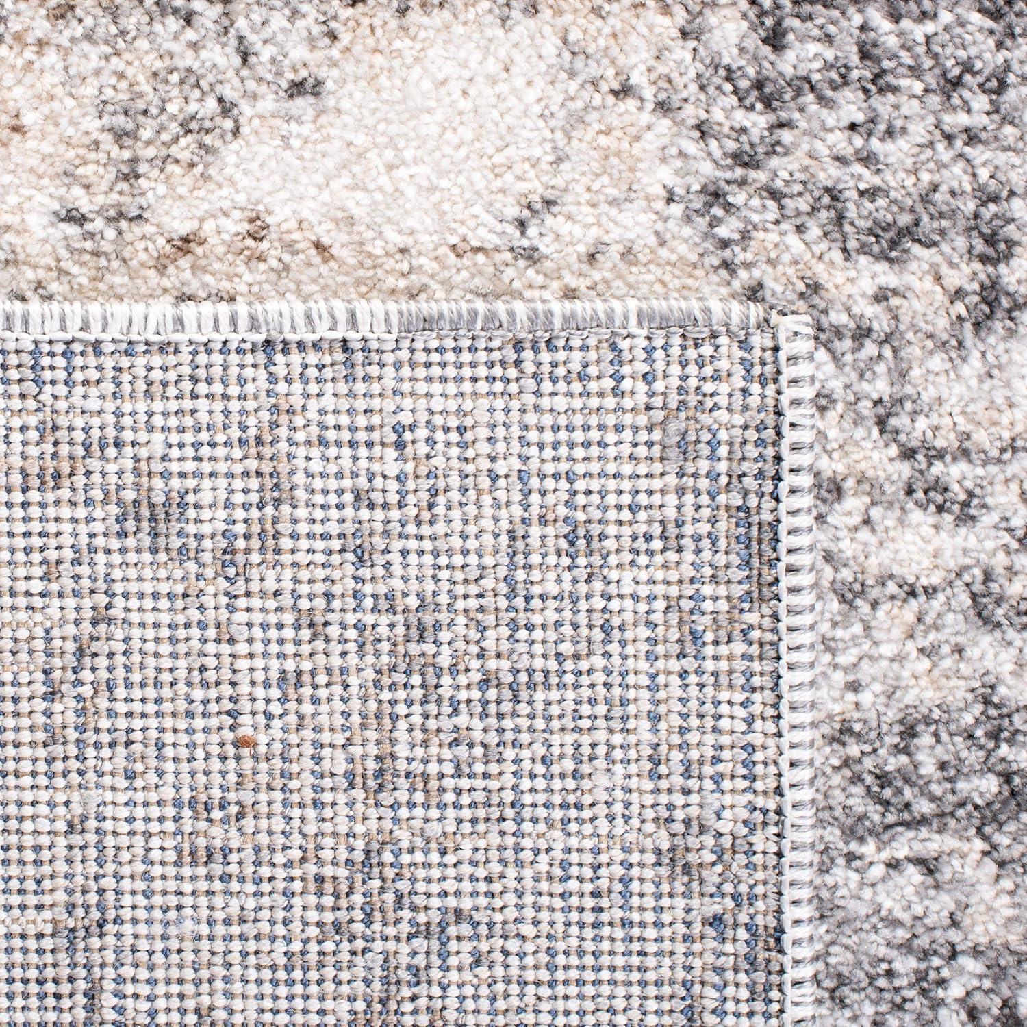 image:imageSAFAVIEH Area Rug 8x10 Aston Collection Large Ivory amp Grey Modern Abstract Design NonShedding amp Easy Cleaning Ideal for Living Room Bedroom Office Dining Space ASN713AIvoryGrey