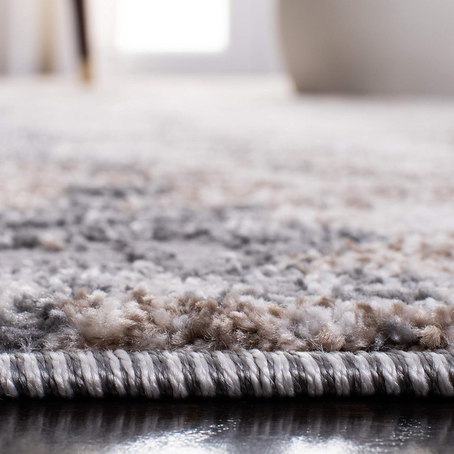 image:imageSAFAVIEH Area Rug 8x10 Aston Collection Large Ivory amp Grey Modern Abstract Design NonShedding amp Easy Cleaning Ideal for Living Room Bedroom Office Dining Space ASN713AIvoryGrey