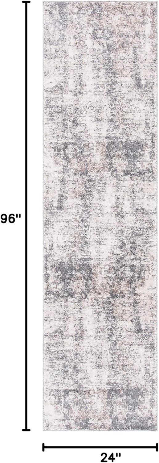image:imageSAFAVIEH Area Rug 8x10 Aston Collection Large Ivory amp Grey Modern Abstract Design NonShedding amp Easy Cleaning Ideal for Living Room Bedroom Office Dining Space ASN713AIvoryGrey