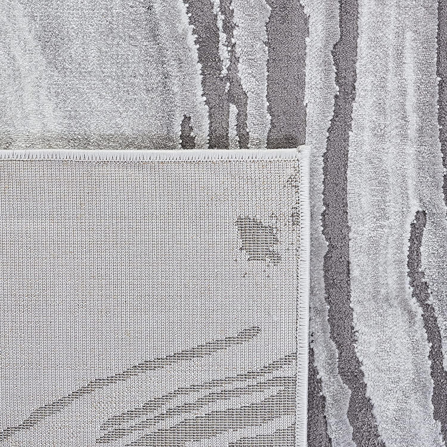 image:imageSAFAVIEH Area Rug 8x10 Craft Collection Large Blue amp Grey Modern Abstract Design NonShedding amp Easy Cleaning Ideal for Living Room Bedroom Office Dining Space CFT845MLight GreyGrey