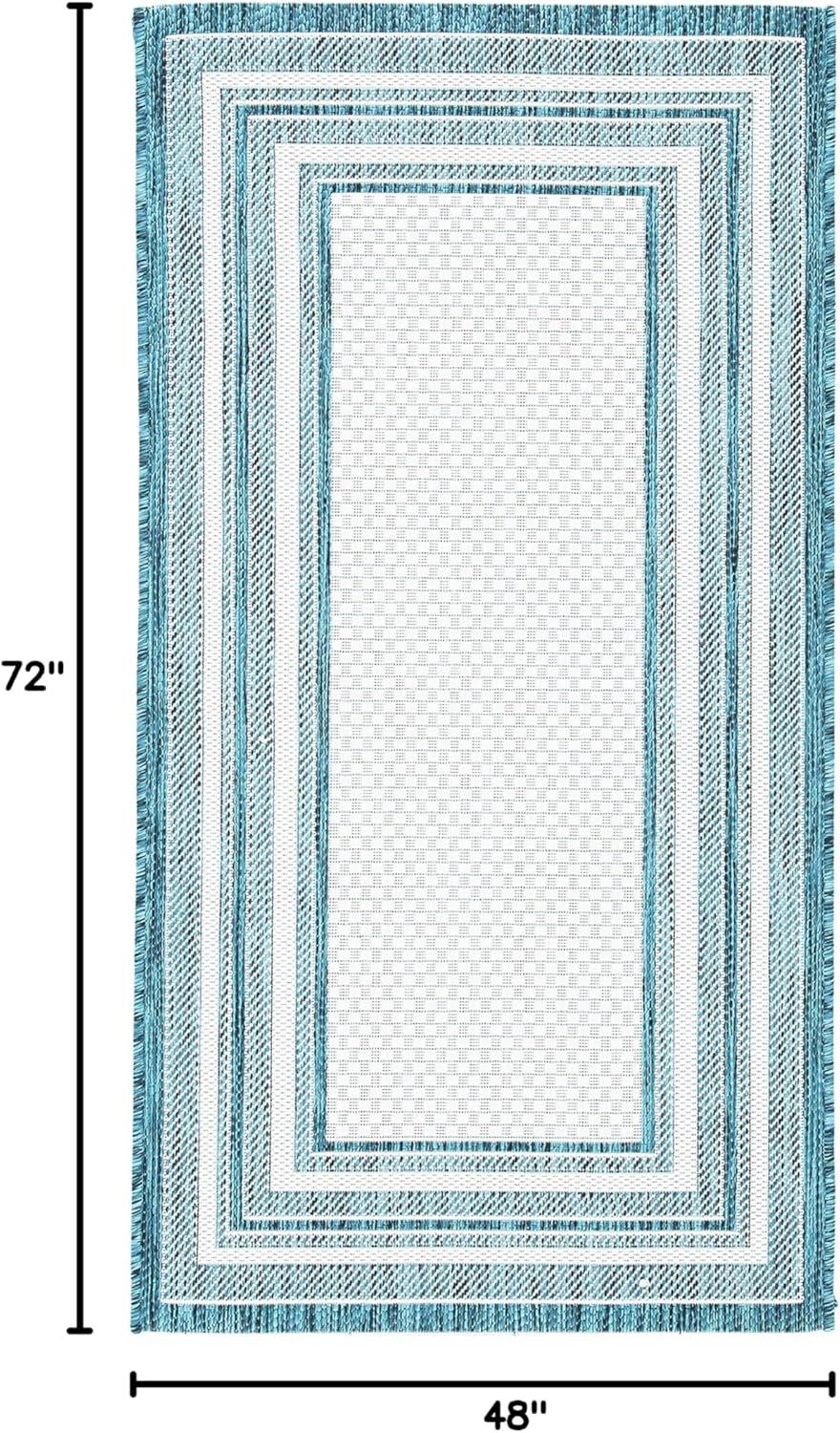 image:imageSAFAVIEH Area Rug 8x10 Craft Collection Large Blue amp Grey Modern Abstract Design NonShedding amp Easy Cleaning Ideal for Living Room Bedroom Office Dining Space CFT845MBlueGrey