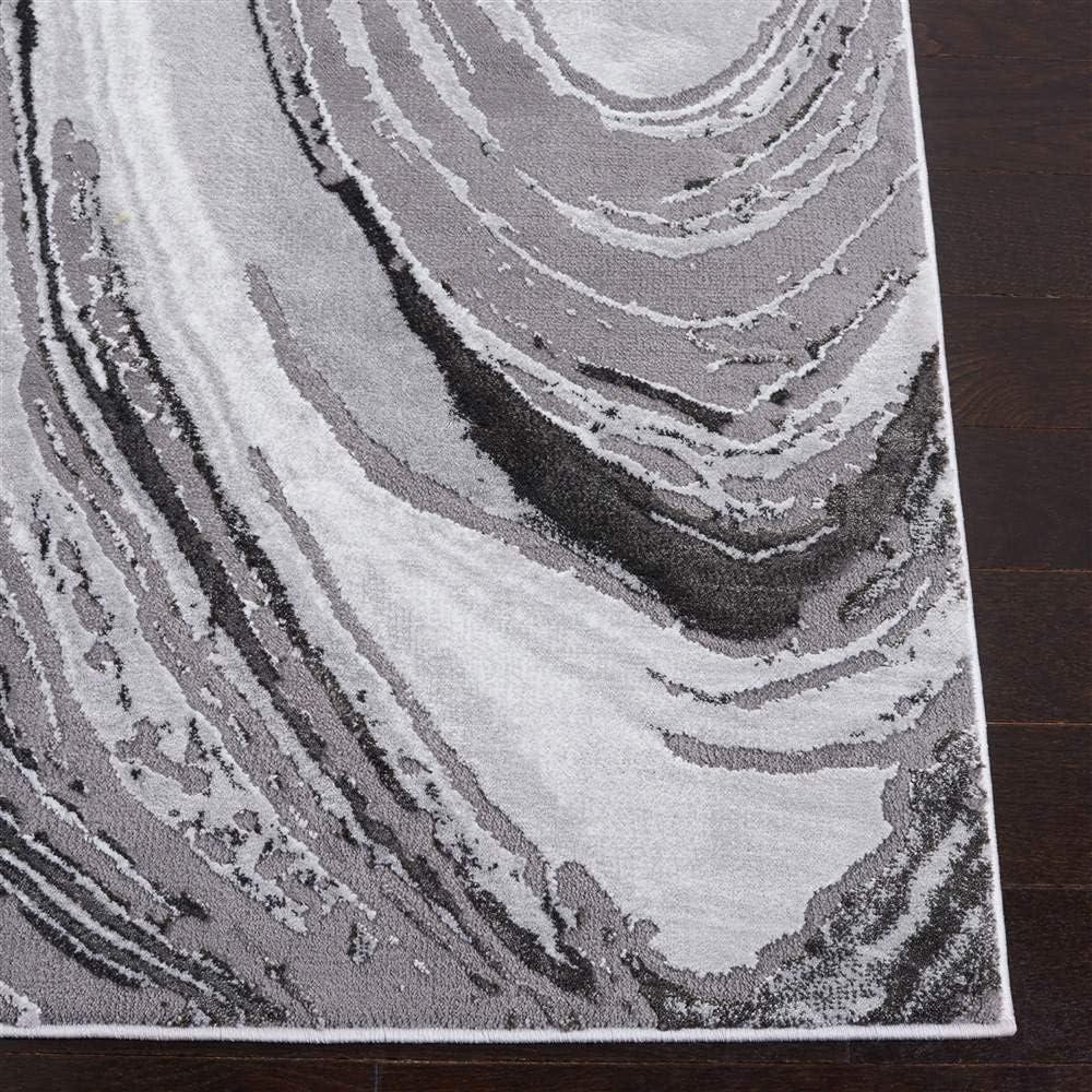 image:imageSAFAVIEH Area Rug 8x10 Craft Collection Large Blue amp Grey Modern Abstract Design NonShedding amp Easy Cleaning Ideal for Living Room Bedroom Office Dining Space CFT845MLight GreyGrey