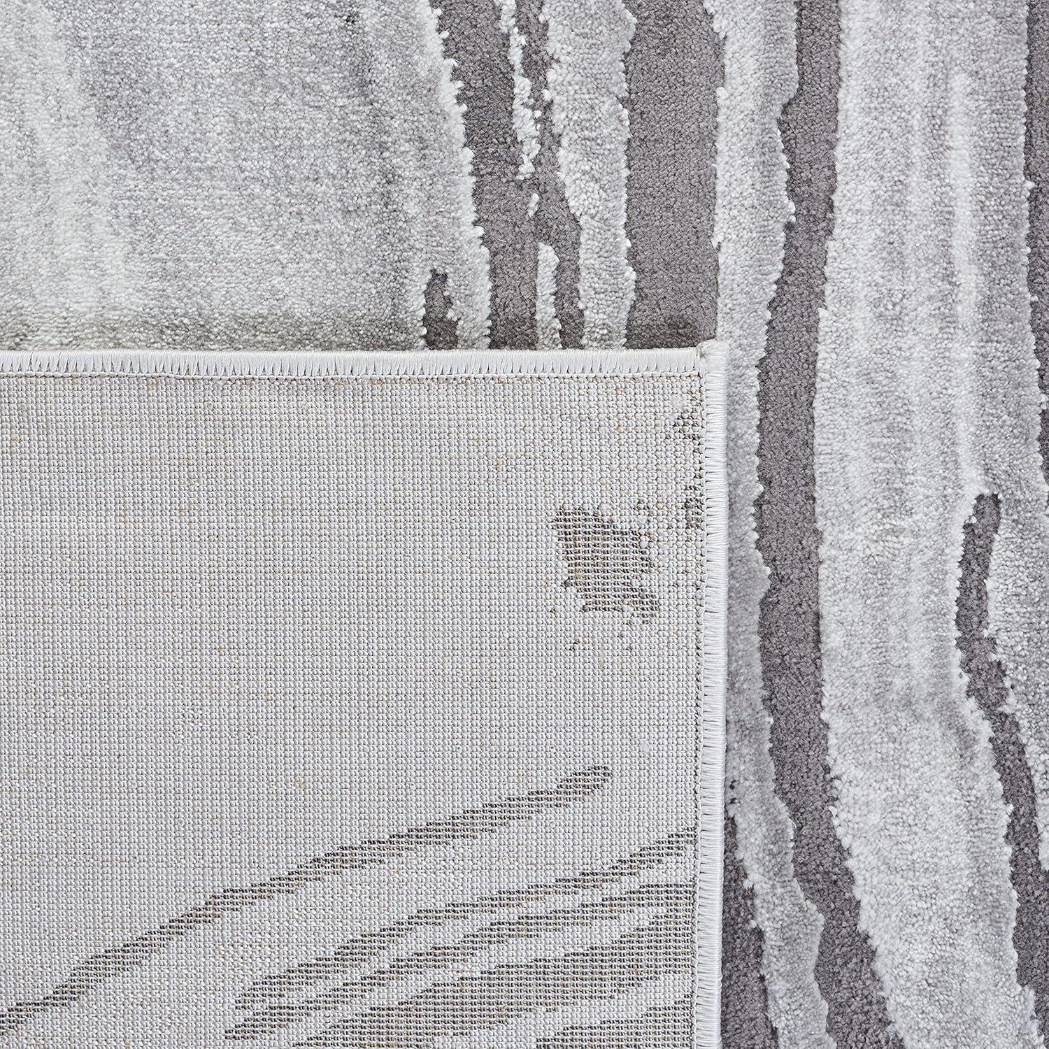 image:imageSAFAVIEH Area Rug 8x10 Craft Collection Large Blue amp Grey Modern Abstract Design NonShedding amp Easy Cleaning Ideal for Living Room Bedroom Office Dining Space CFT845MLight GreyGrey