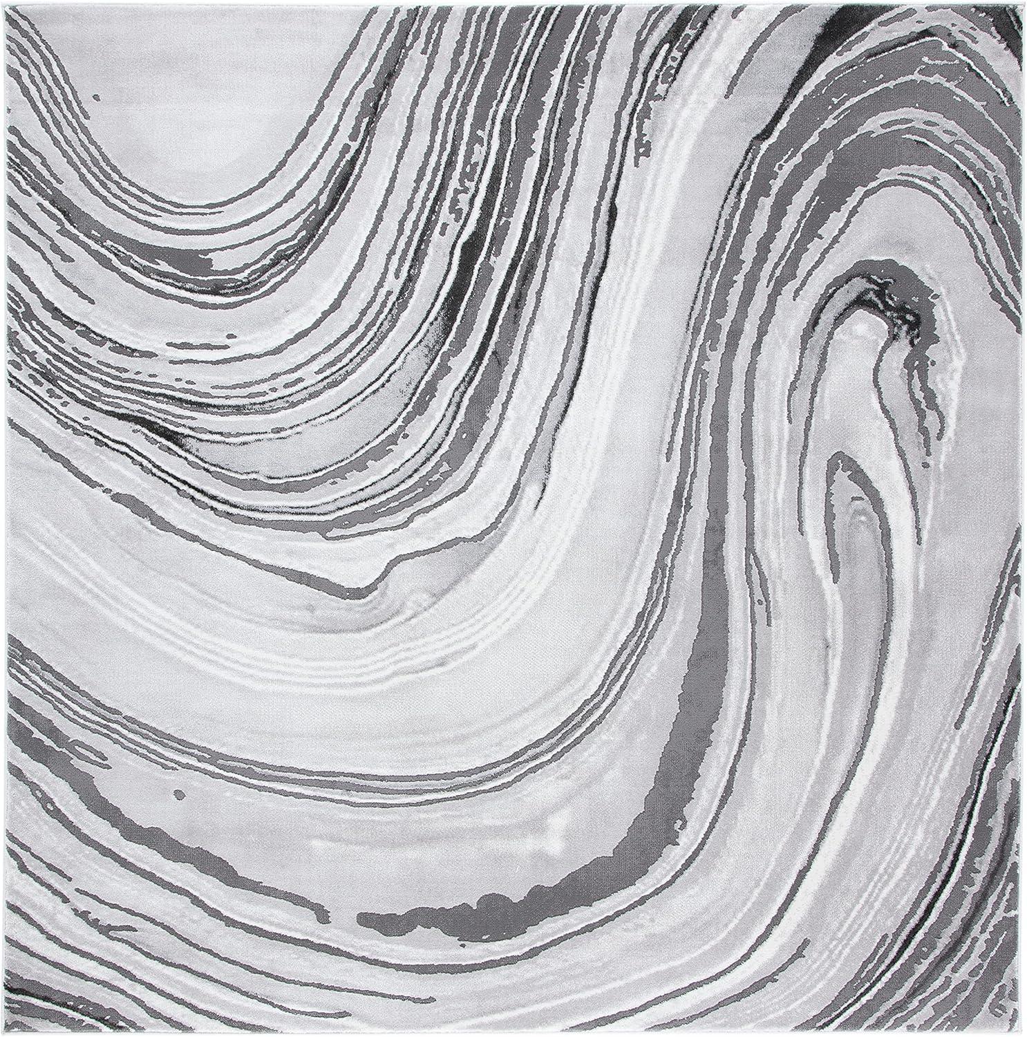 image:imageSAFAVIEH Area Rug 8x10 Craft Collection Large Blue amp Grey Modern Abstract Design NonShedding amp Easy Cleaning Ideal for Living Room Bedroom Office Dining Space CFT845MLight GreyGrey