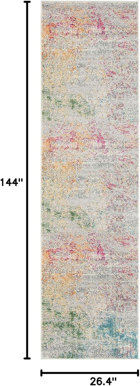 image:imageSAFAVIEH Area Rug 8x10 Madison Collection Large Blue amp Grey Modern Boho Abstract Design NonShedding amp Easy Cleaning Ideal for Living Room Bedroom Office Dining Space MAD440MGreyGold