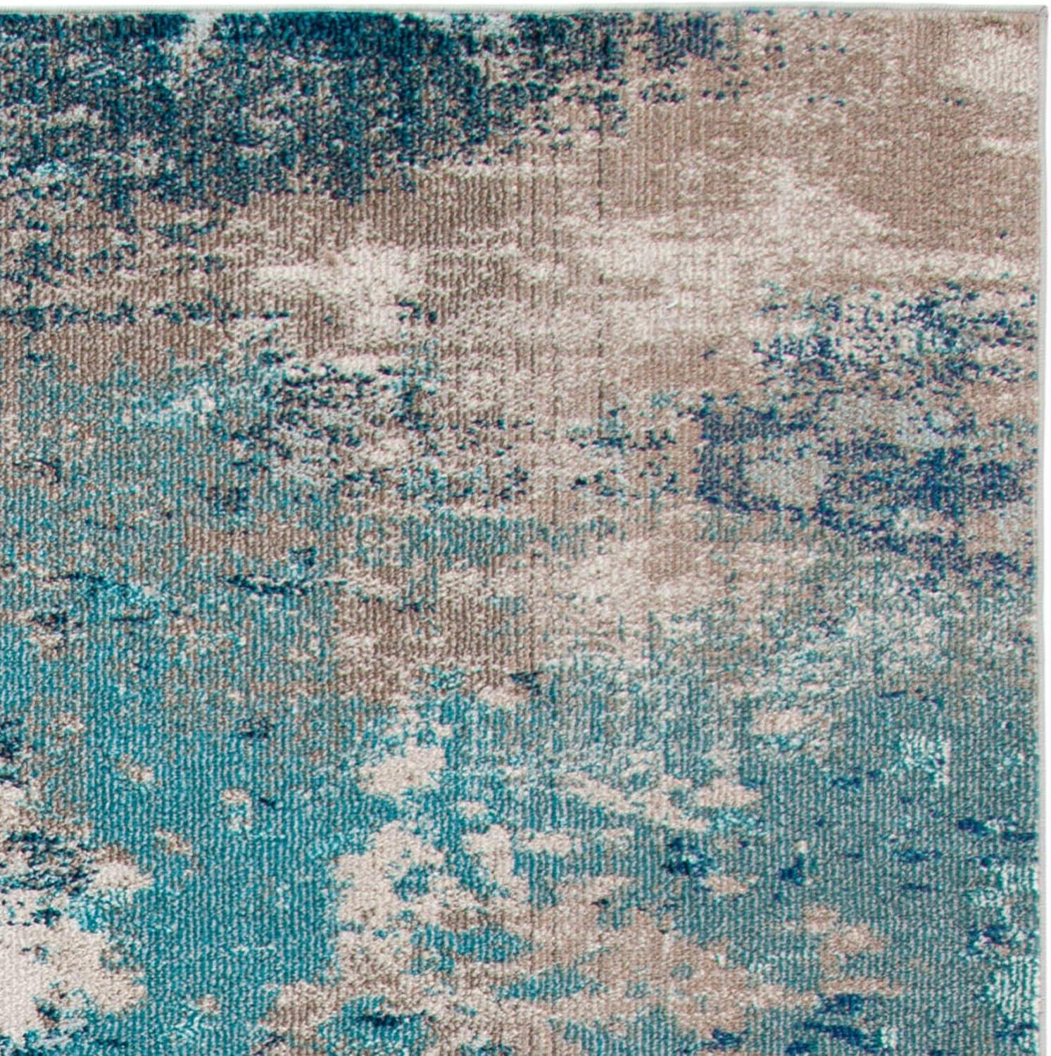 image:imageSAFAVIEH Area Rug 8x10 Madison Collection Large Blue amp Grey Modern Boho Abstract Design NonShedding amp Easy Cleaning Ideal for Living Room Bedroom Office Dining Space MAD440MBlueBeige