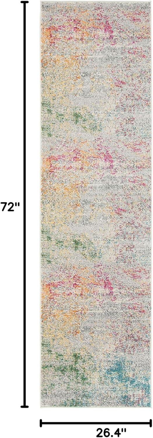 image:imageSAFAVIEH Area Rug 8x10 Madison Collection Large Blue amp Grey Modern Boho Abstract Design NonShedding amp Easy Cleaning Ideal for Living Room Bedroom Office Dining Space MAD440MGreyGold