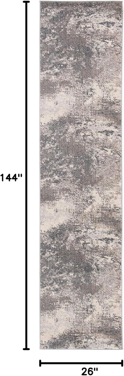 image:imageSAFAVIEH Area Rug 8x10 Madison Collection Large Blue amp Grey Modern Boho Abstract Design NonShedding amp Easy Cleaning Ideal for Living Room Bedroom Office Dining Space MAD440MBeigeGrey