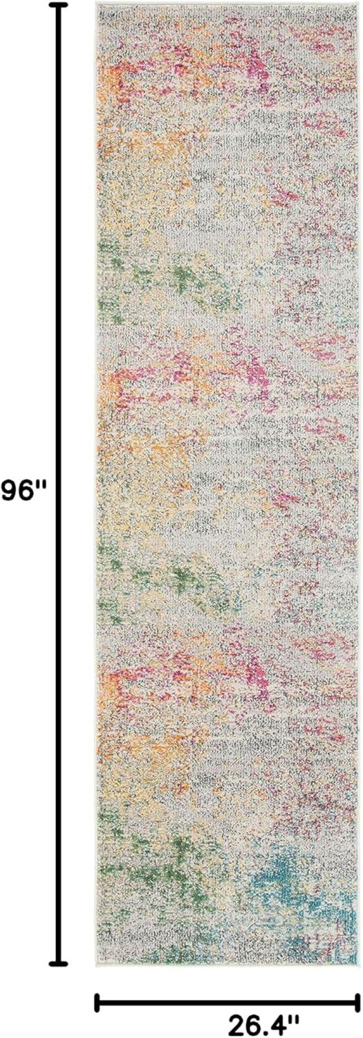 image:imageSAFAVIEH Area Rug 8x10 Madison Collection Large Blue amp Grey Modern Boho Abstract Design NonShedding amp Easy Cleaning Ideal for Living Room Bedroom Office Dining Space MAD440MGreyGold