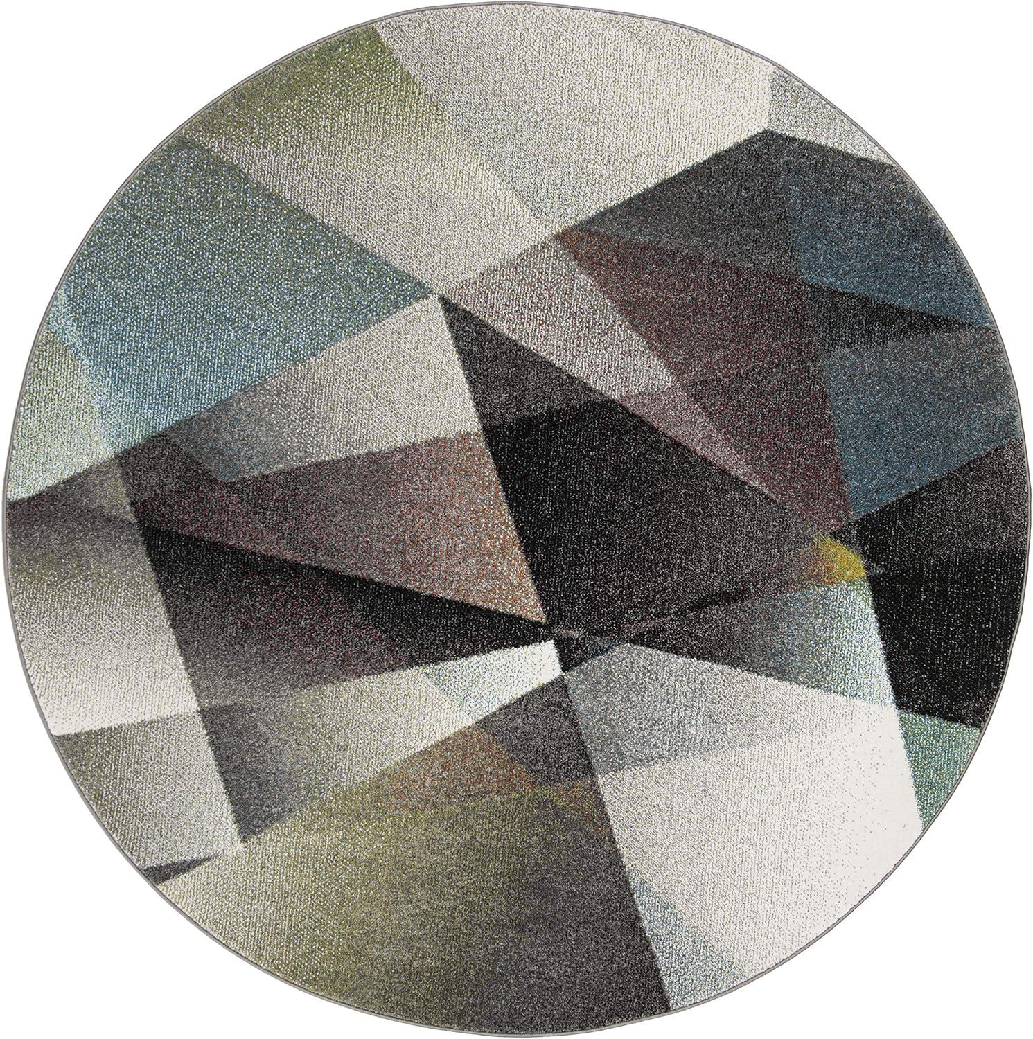 image:imageSAFAVIEH Area Rug 8x10 Porcello Collection Large Grey amp Multi Modern Abstract Design NonShedding amp Easy Cleaning Ideal for Living Room Bedroom Office Dining Space PRL6939BGreyMulti