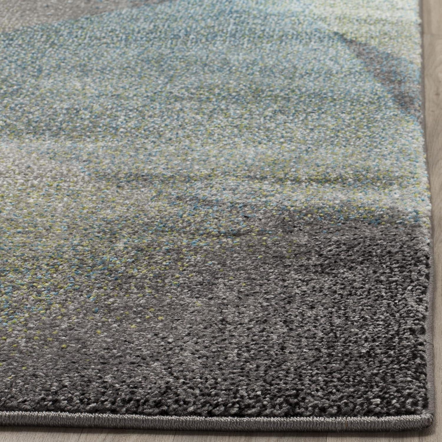 image:imageSAFAVIEH Area Rug 8x10 Porcello Collection Large Grey amp Multi Modern Abstract Design NonShedding amp Easy Cleaning Ideal for Living Room Bedroom Office Dining Space PRL6939BGreyMulti