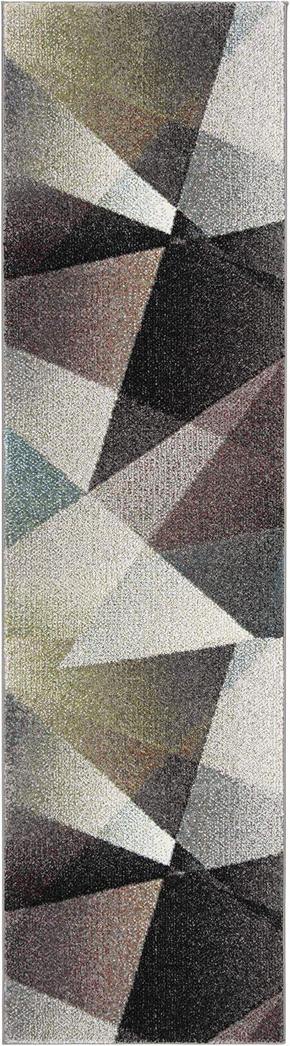 image:imageSAFAVIEH Area Rug 8x10 Porcello Collection Large Grey amp Multi Modern Abstract Design NonShedding amp Easy Cleaning Ideal for Living Room Bedroom Office Dining Space PRL6939BGreyMulti
