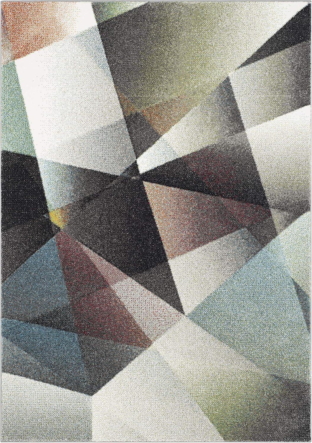 image:imageSAFAVIEH Area Rug 8x10 Porcello Collection Large Grey amp Multi Modern Abstract Design NonShedding amp Easy Cleaning Ideal for Living Room Bedroom Office Dining Space PRL6939BGreyMulti